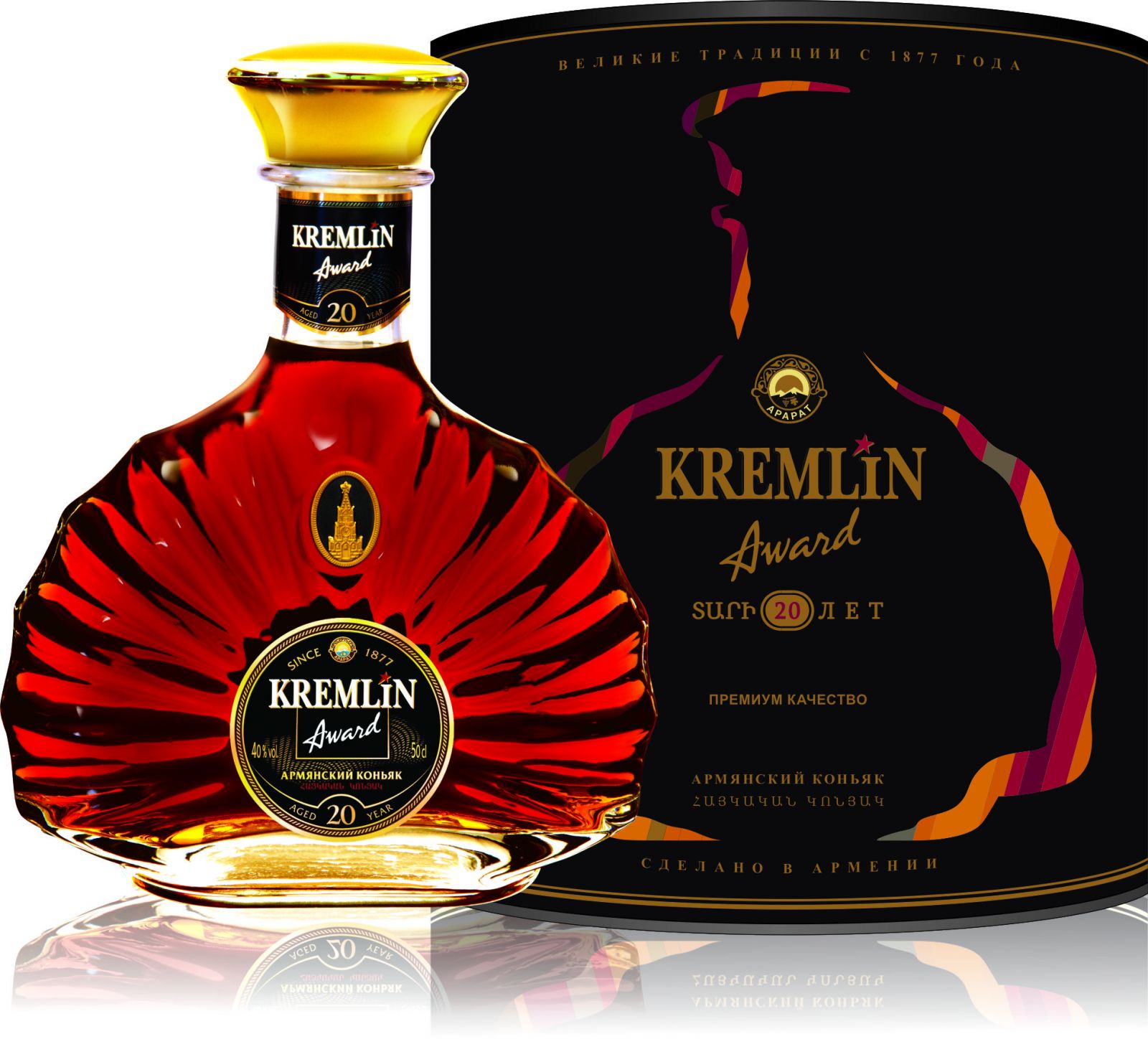 Kremlin Award 20yo 40% 0,5l (tuba)