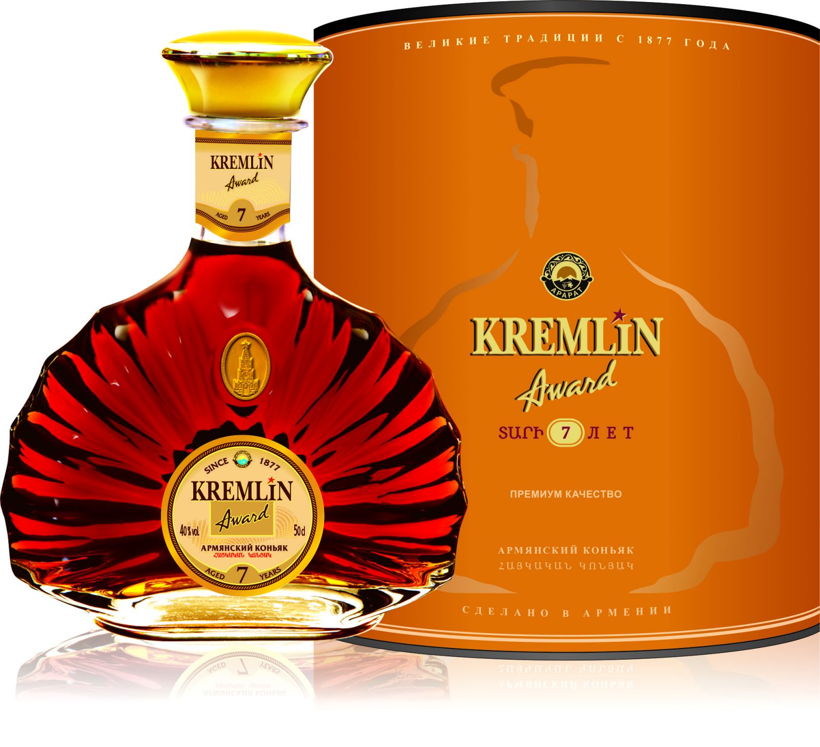 Kremlin Award 7yo 40% 0,5l (tuba)