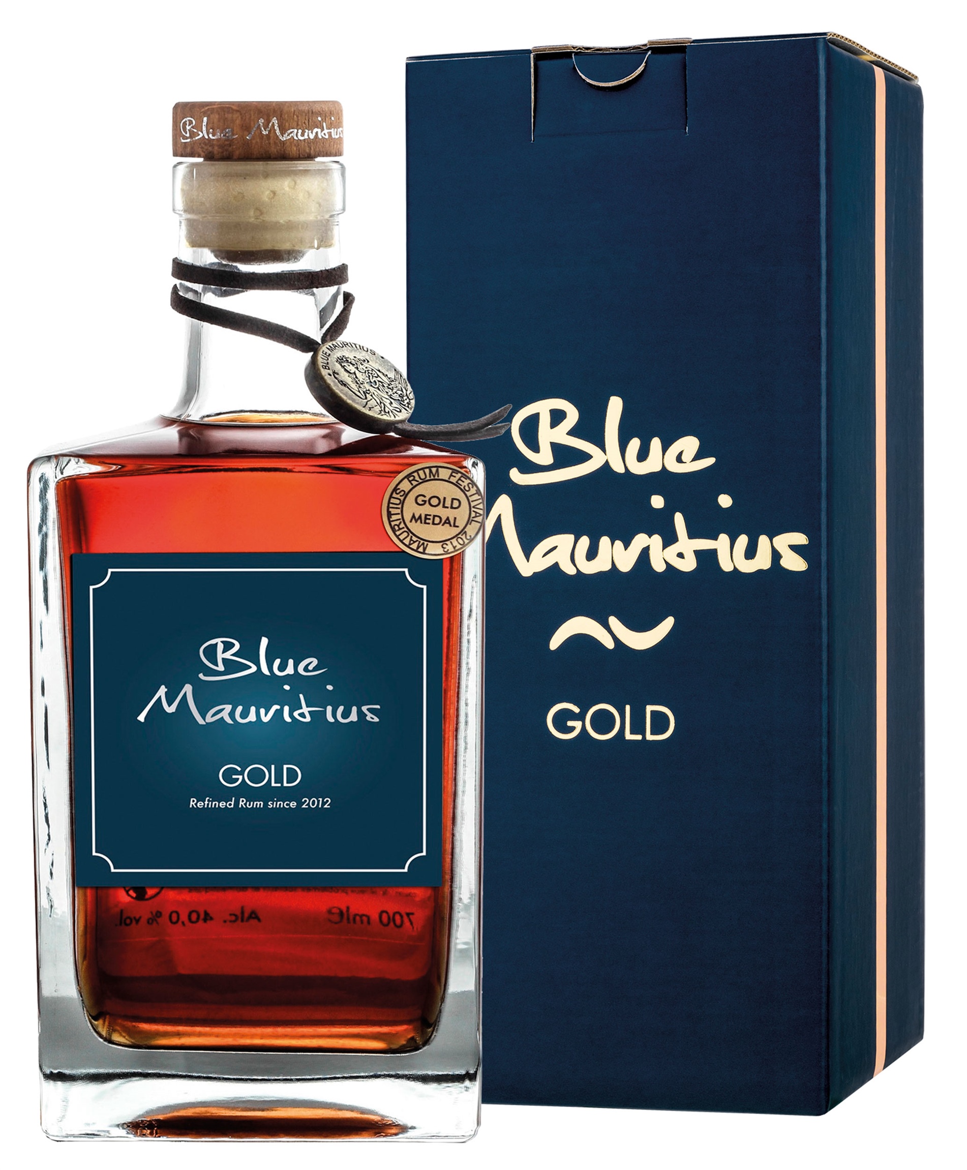 Blue Mauritius Gold Kartonek 40% 0,7l