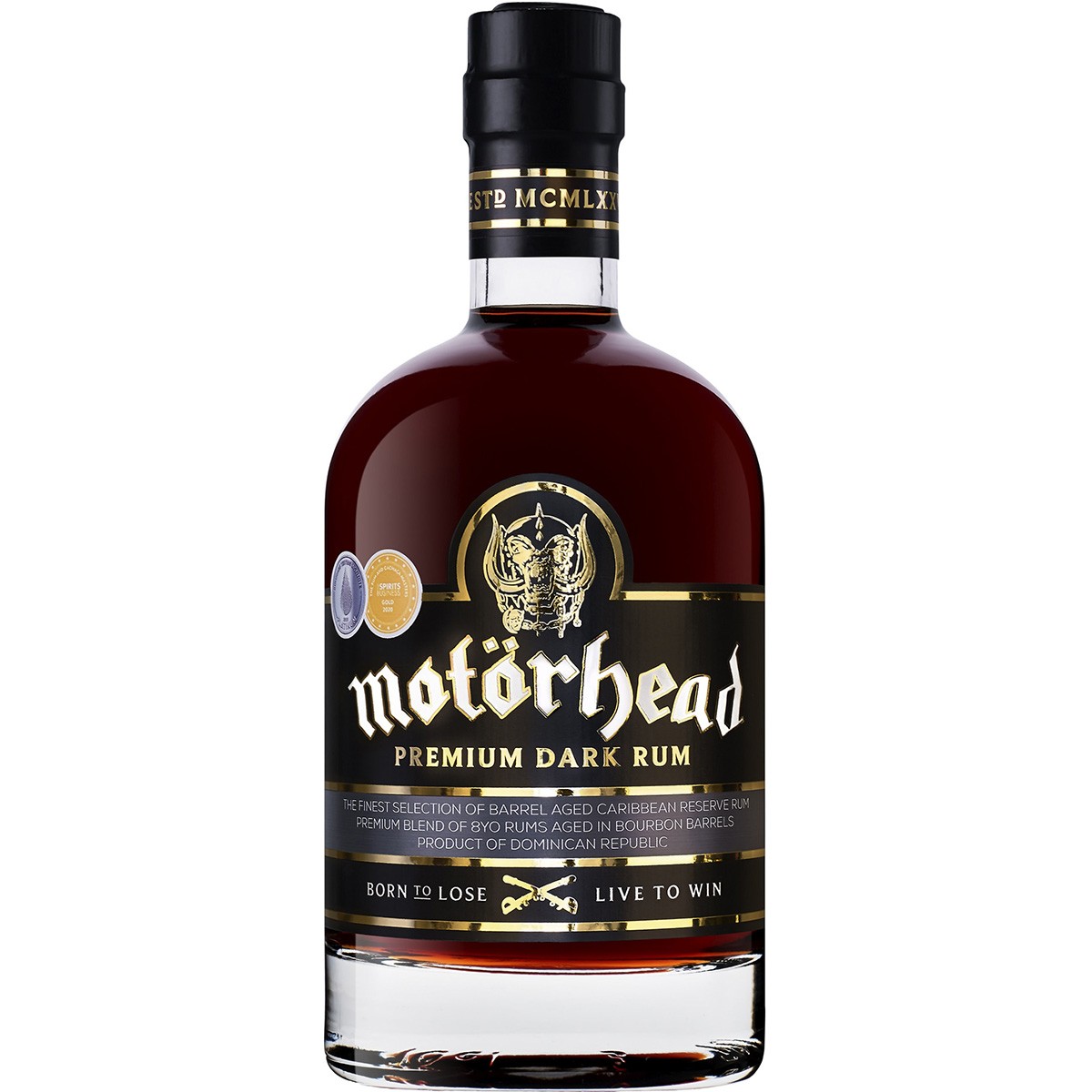 Brands for Fans Motörhead Premium Dark Rum 40% 0,7l