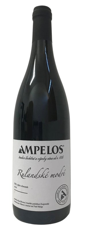 Rulandské modré & Cabernet Sauvignon - MzV, suché 2021 Ampelos 0,75l