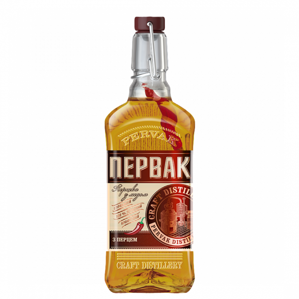 Khortytsa Pervak Chilli & Med 0,5l