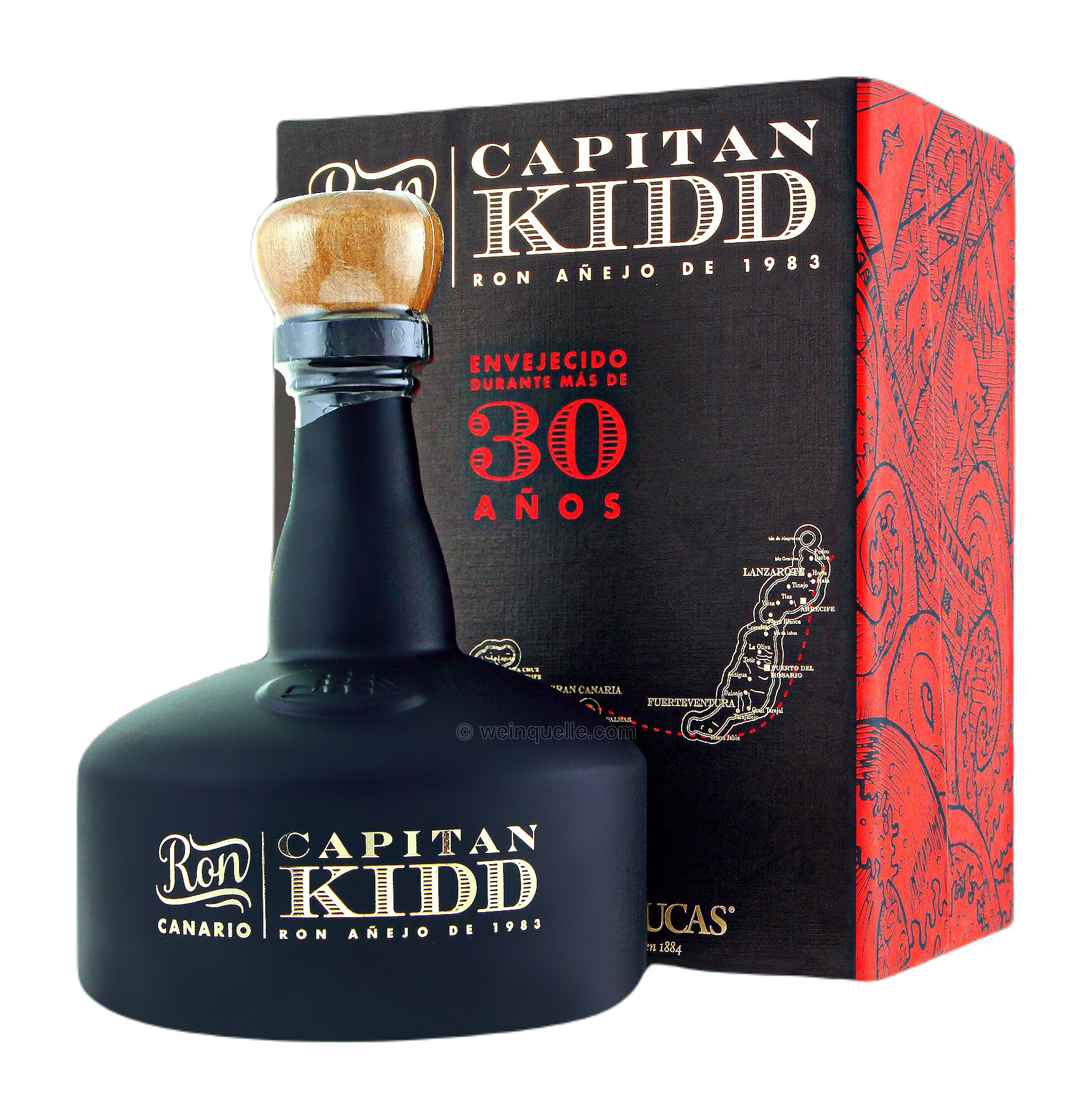 Arehucas Capitan Kidd 30 Y.O. 0,7 l
