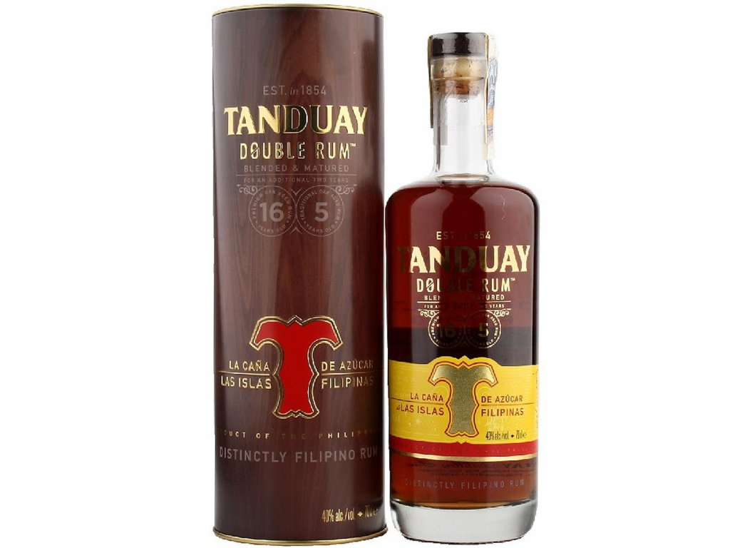 Rum Tanduay Double 16+5 0,7l 40% (tuba)