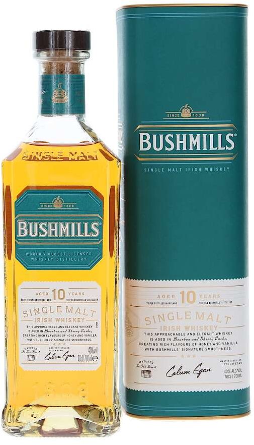 Bushmills 10 letá 40% 0,7l