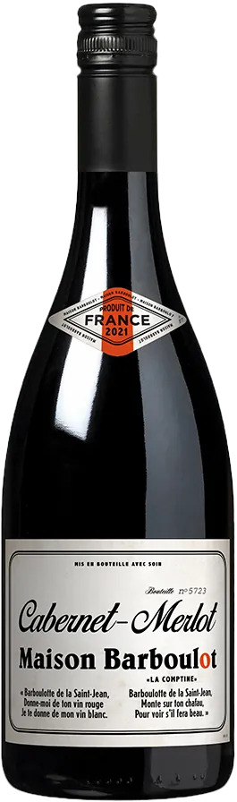 Cabernet Merlot Maison Barboulot 0,75l