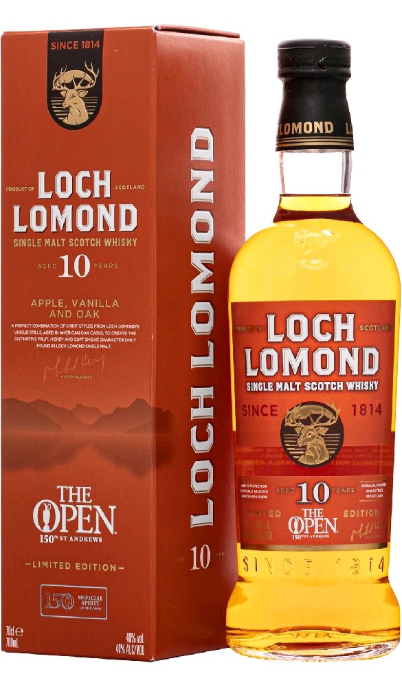 Loch Lomond 10y The Open 150 th 40% 0,7 l (karton)
