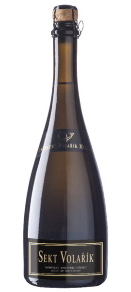 Sekt Brut Rulandské bílé 2019 Volařík 0,75l