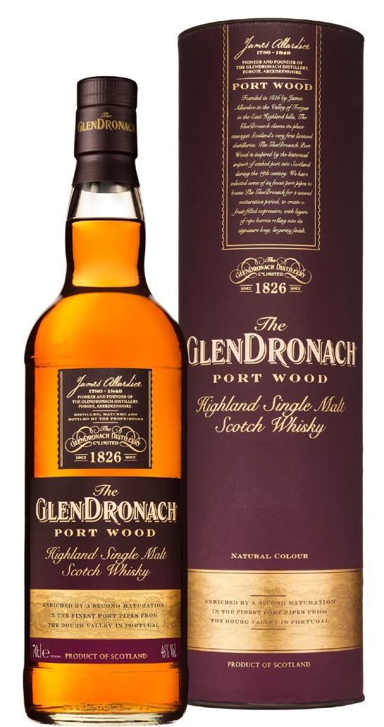 Glendronach Peated Port Wood 0,7l GB