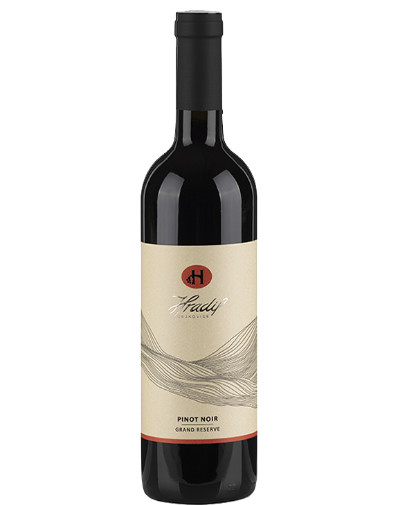 Pinot Noir Grand Reserve - VzH, suché 2019 Hradil 0,75l