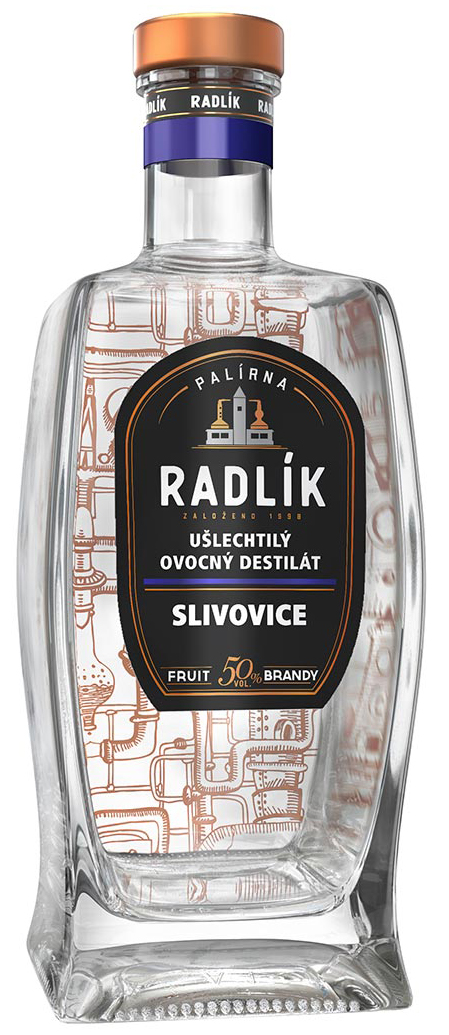 Radlík Slivovice 0,5l 50%