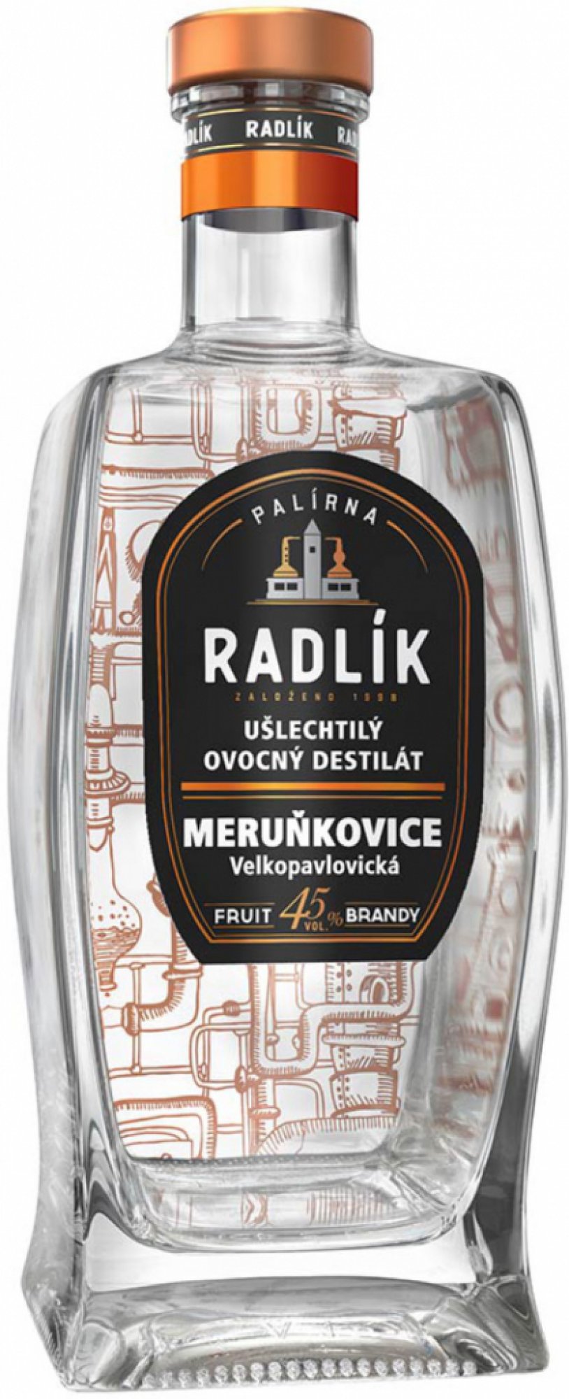 Meruňkovice Radlík 0,5l 45%