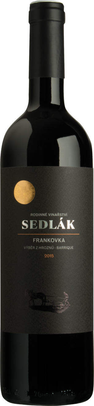 Frankovka - PS, suché 2022 Sedlák 0,75l