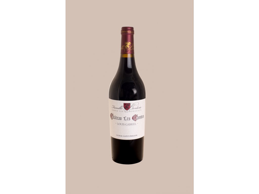 Famille Borderie Chateau Les Combes Luis Gabriel 2018, AOC Lussac Saint Emilion 0,75l