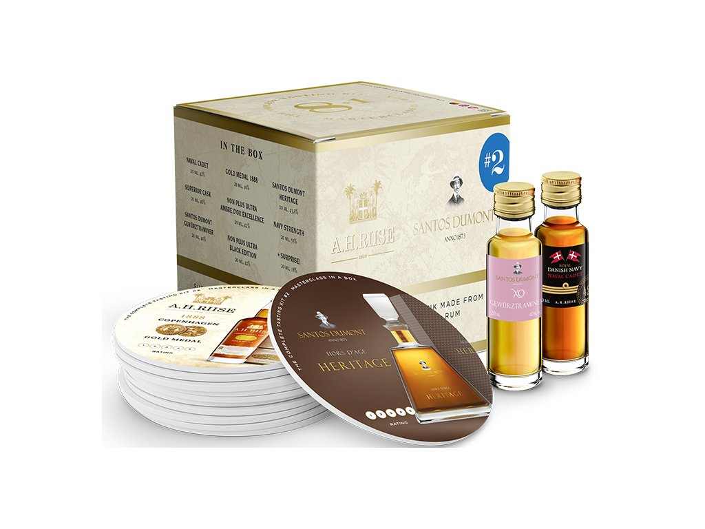 A. H. Riise A.H.Riise Tasting Box Henriette 9x0,02l