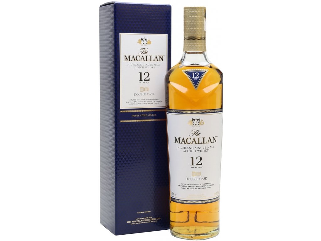 Macallan 12 letá Double Cask 40% 0,7l (dárkové balení kazeta)