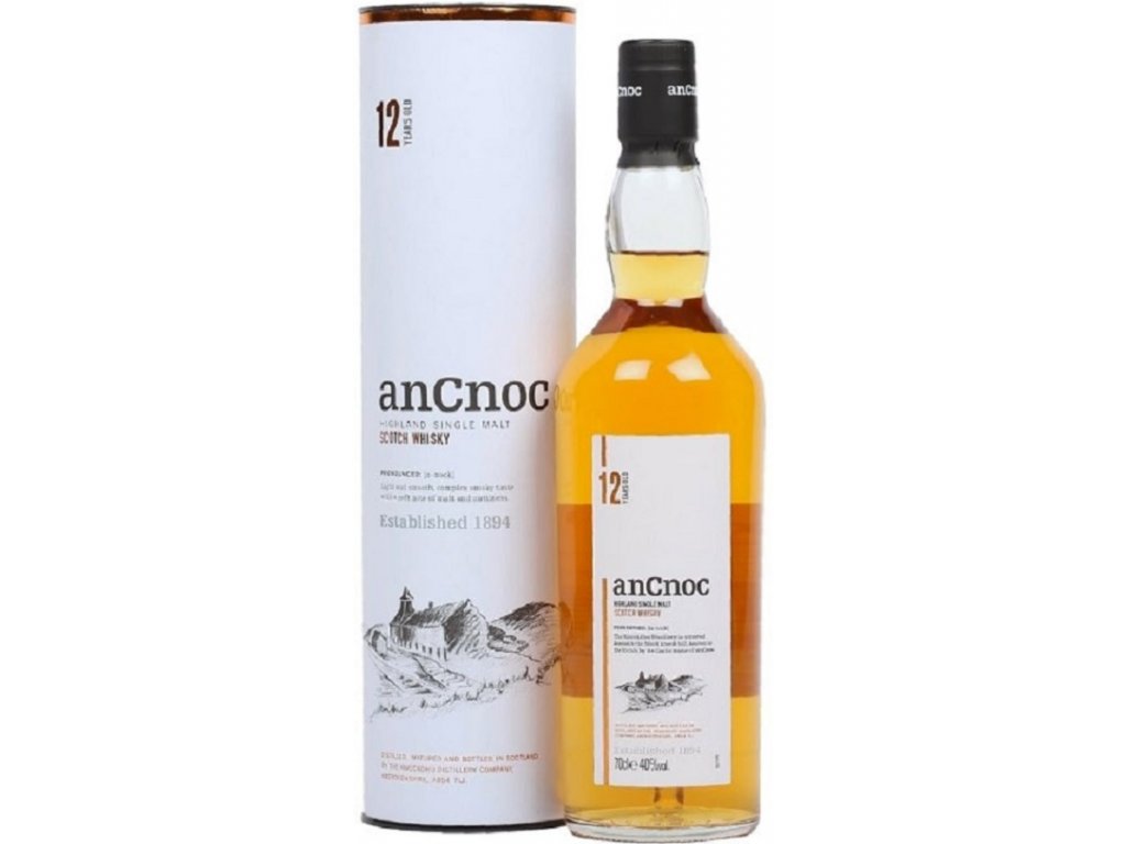 An Cnoc 12YO 40% 0,7L (tuba)