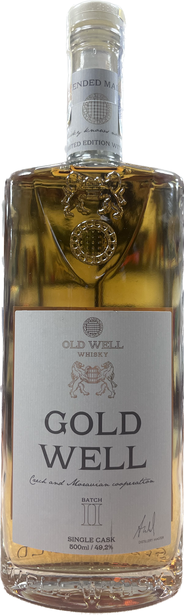 Gold Well batch 2 49,2% 0,5l (holá láhev)