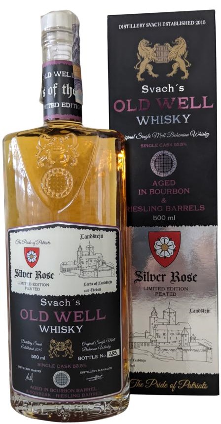 Svach's Old Well Whisky Silver Rose 0,5L 53,5% Limited Edition