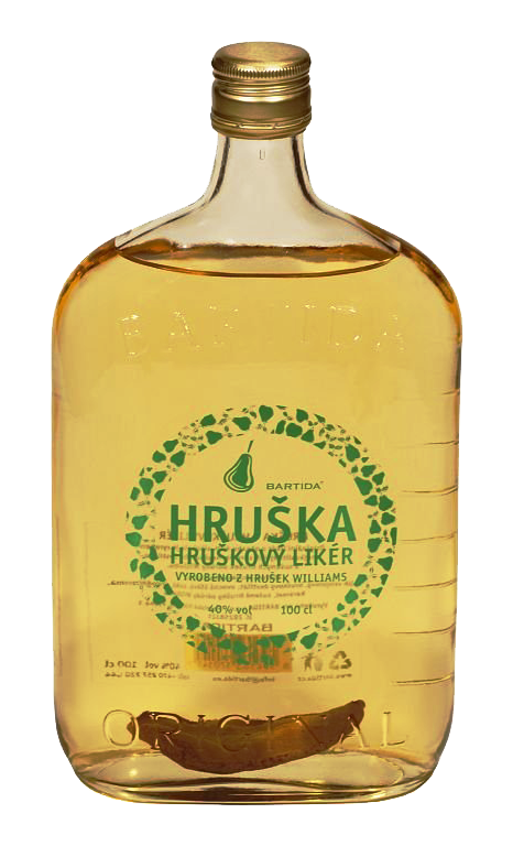 Bartida Hruška 40% 1 l (holá láhev)