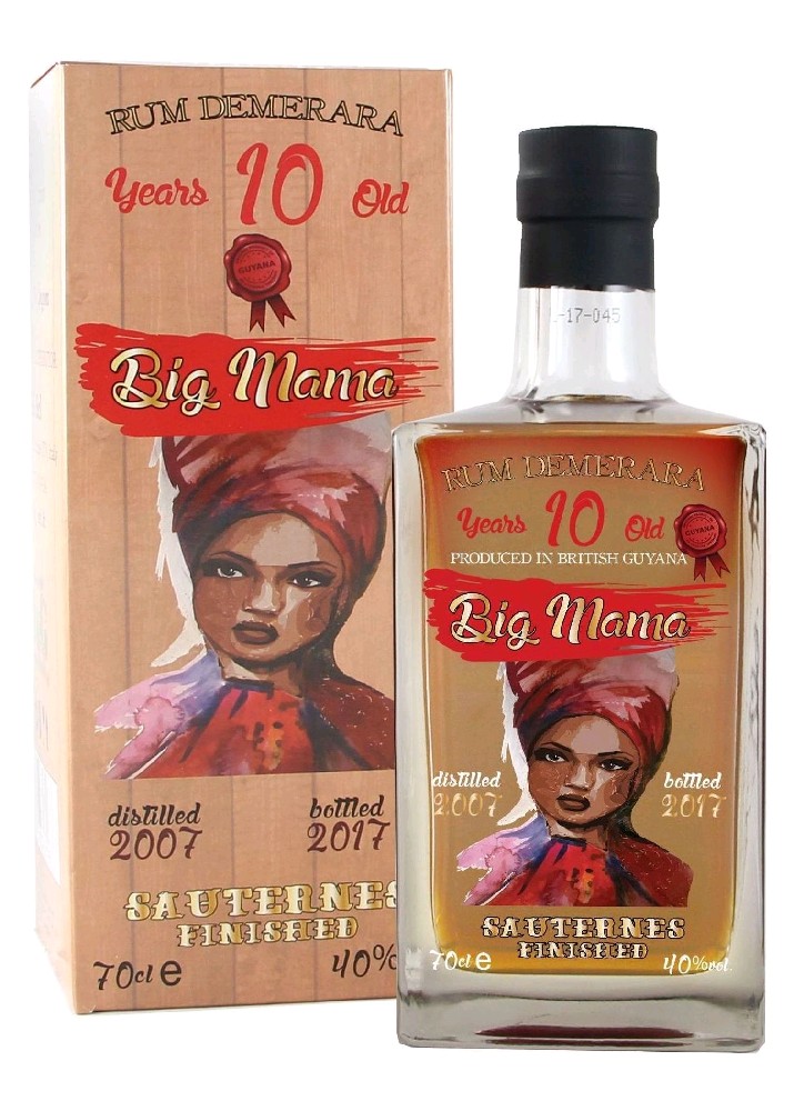 Big Mama 10yo Sauternes 40% 0,7l (karton)
