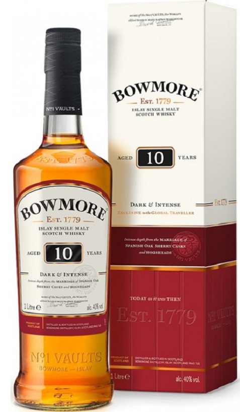 Bowmore 10y 1l 40% GB