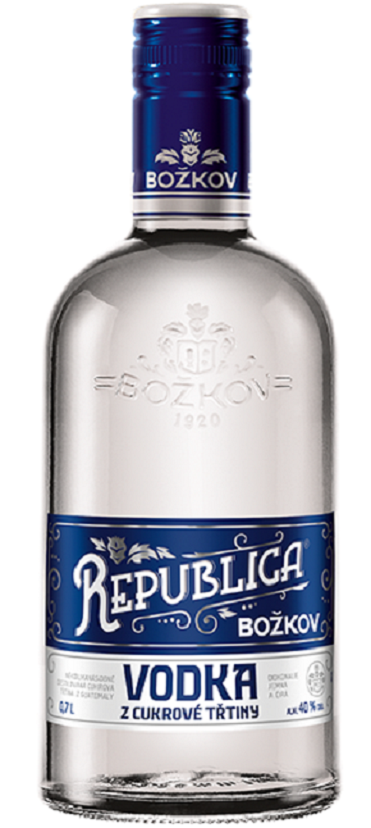 Božkov Republica Vodka 40 % 0,7 l