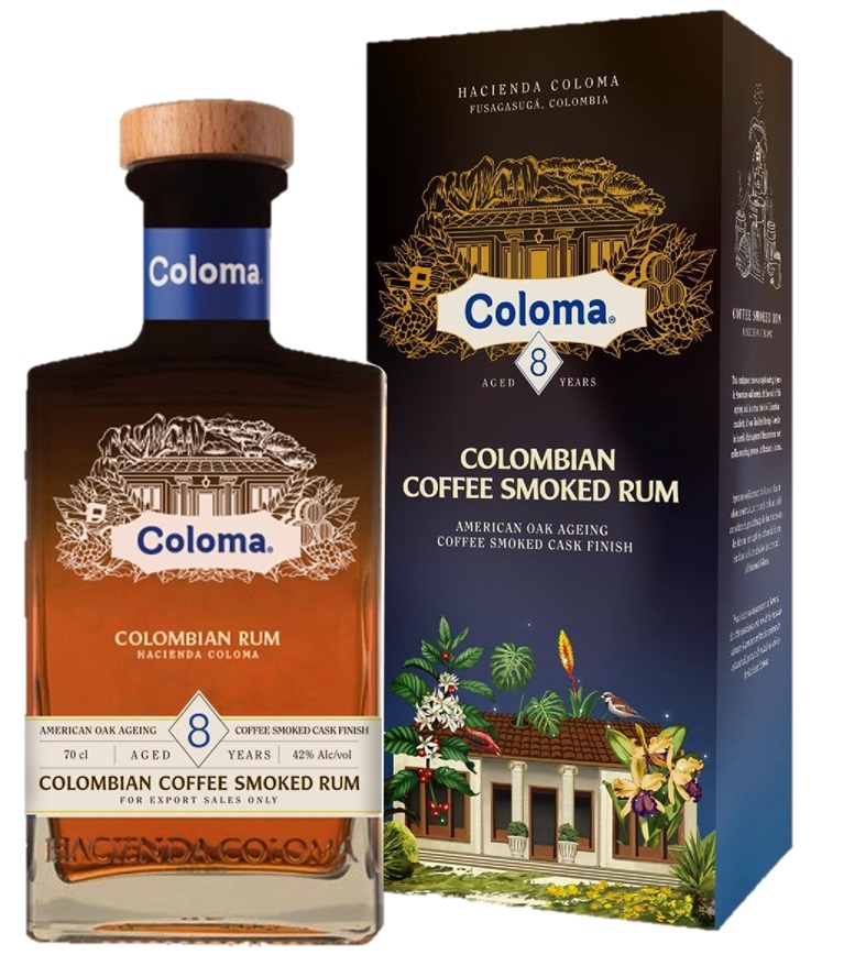 Coloma 8 letý Colombian Coffee Smoked Rum