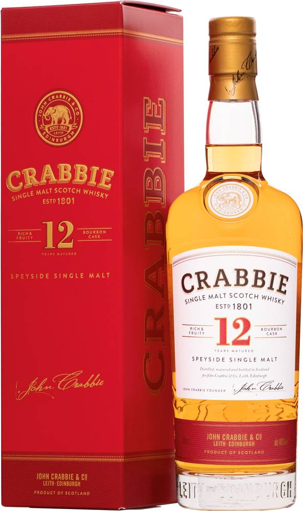 Crabbie Single Malt 12yo 40% 0,7l (karton)