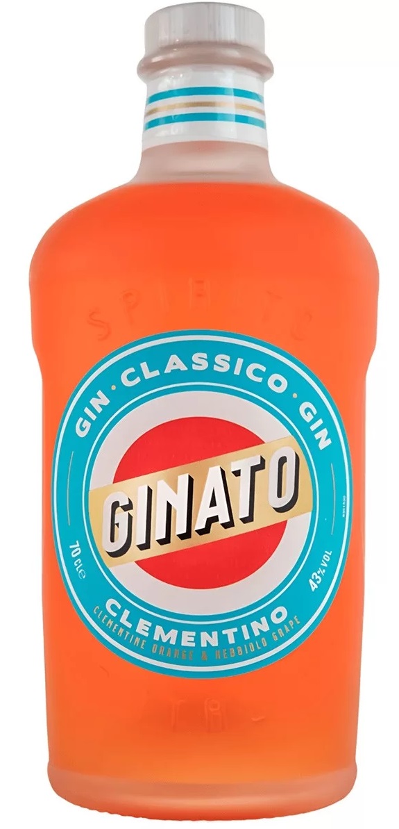 Gin Ginato - Clementino 43% 0.7 l (holá láhev)