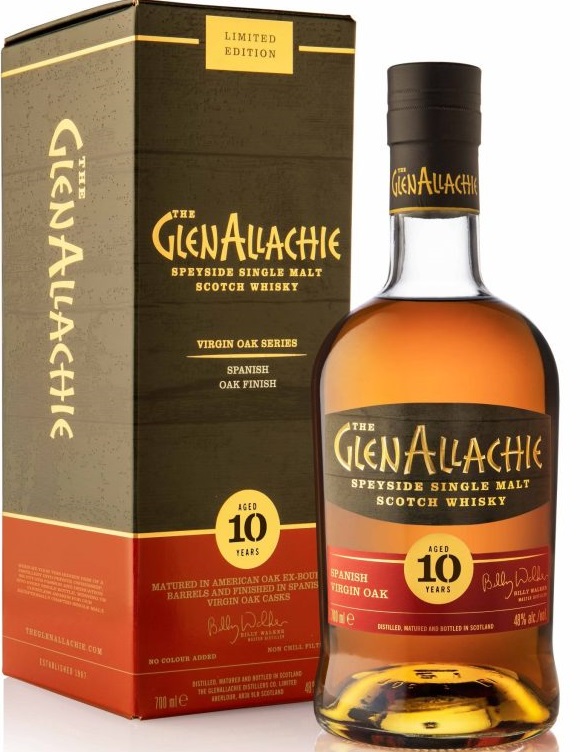 GlenAllachie 10yo Spanish Oak 48% 0,7l (karton)