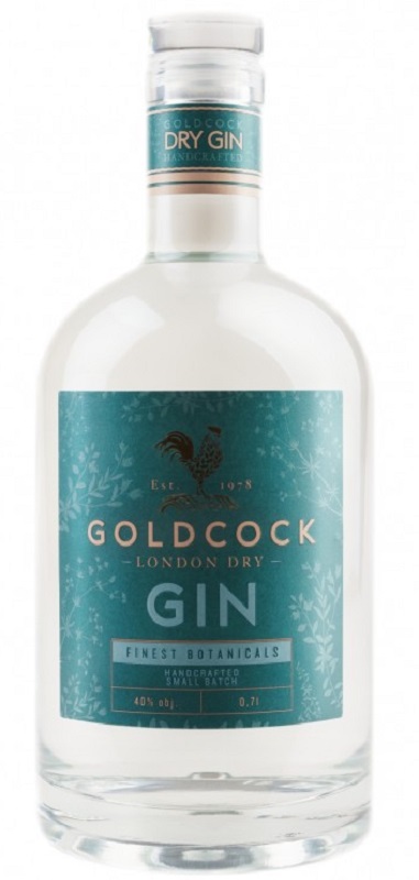 Gin Gold Cock 40% 0,7l (holá láhev)