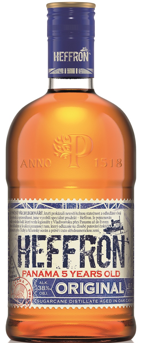 Heffron 38% 0,7l (holá láhev)