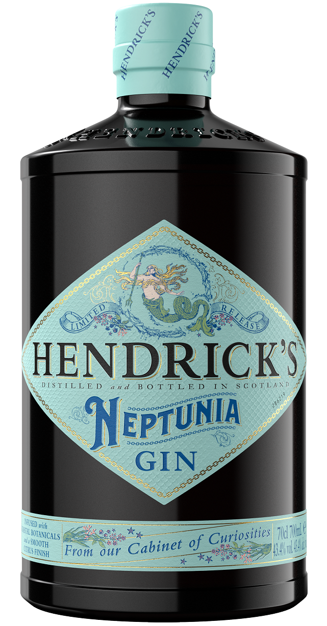 Gin Hendrick's Neptunia 43,4% 0,7l (holá láhev)