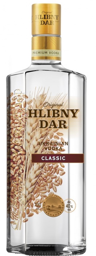 Hlibny Dar 40% 0,7l (holá láhev)