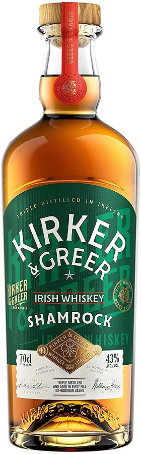 Kirker & Greer Shamrock 43% 0,7l (holá láhev)