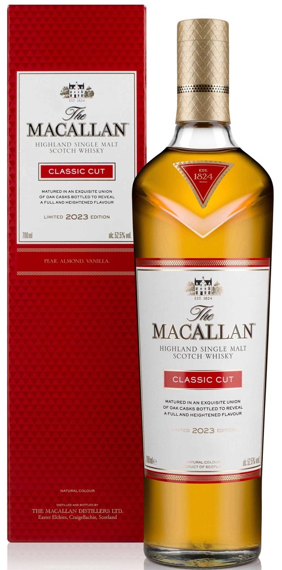 Macallan Classic Cut 0,7l 50,3% GB L.E. / Rok lahvování 2023