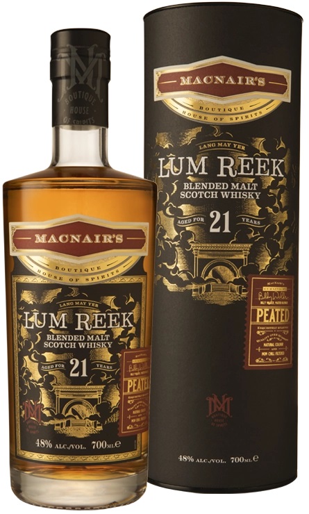 MacNair's Lum Reek 21 letá Peated