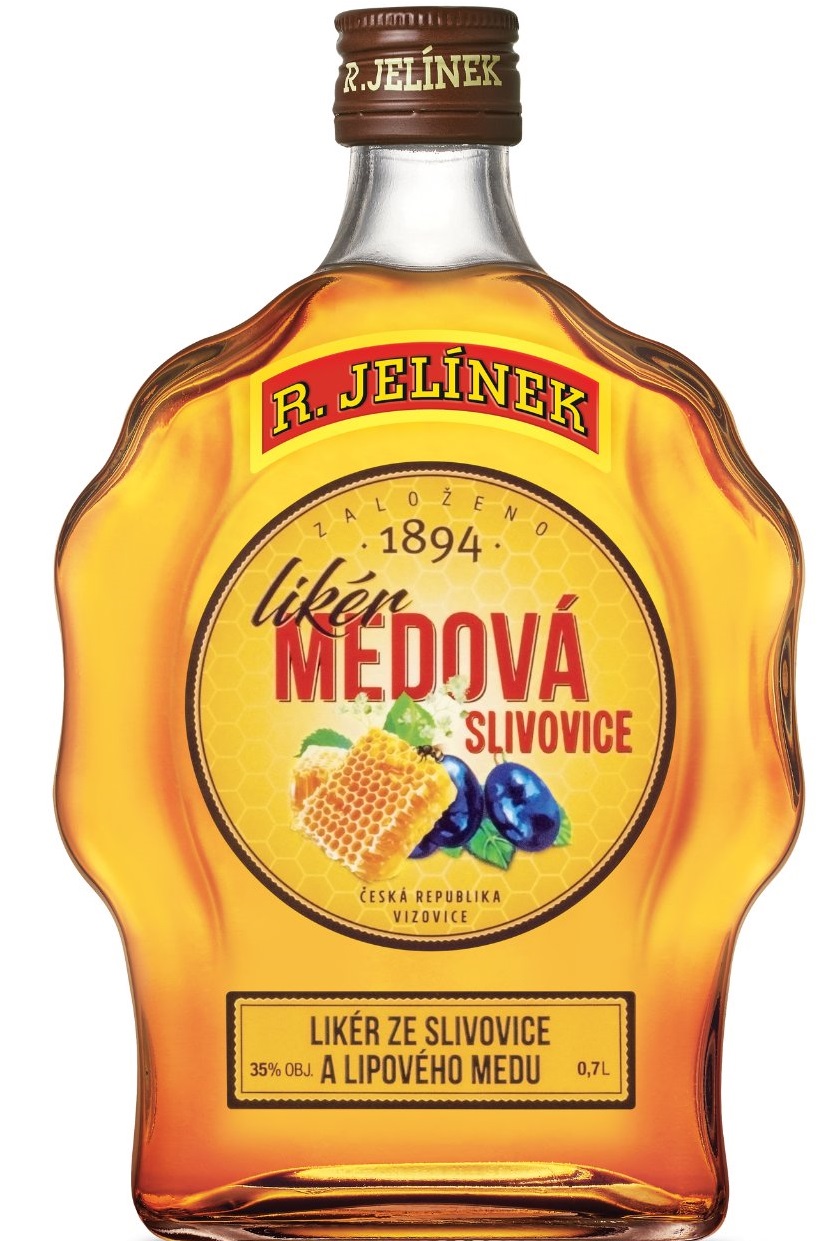 Medová Slivovice 35% 0,7l (holá láhev)