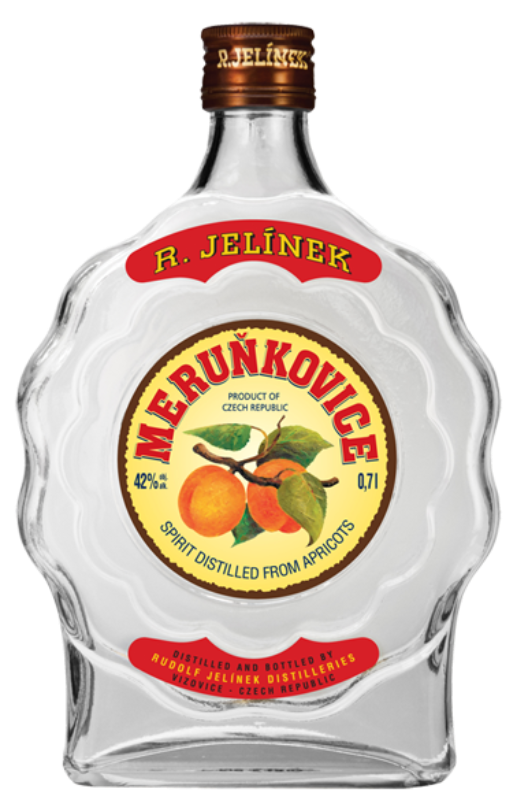 Jelínek Marhuľovica Budík 42% 0,7l (holá láhev)