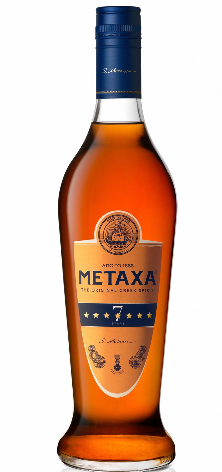 Brandy Metaxa 7* 0,7 l (holá láhev)