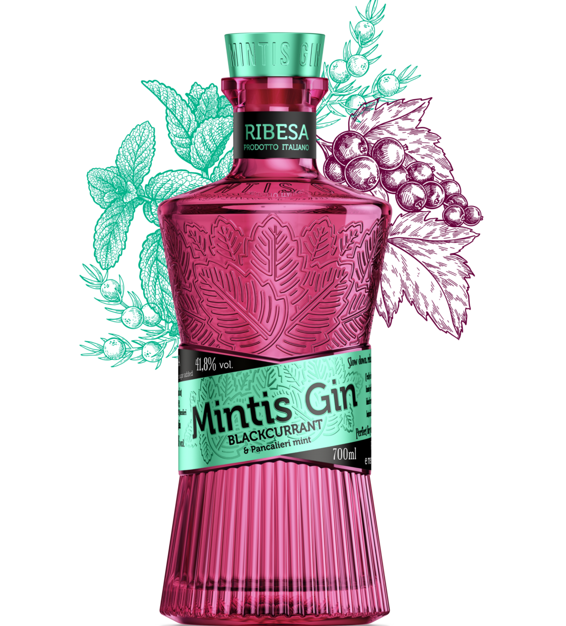 Gin Mintis Blackcurrant 0,7l 41,8%
