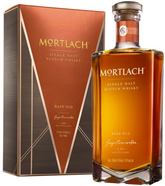 Mortlach Rare old 43,4% 0,5l (karton)