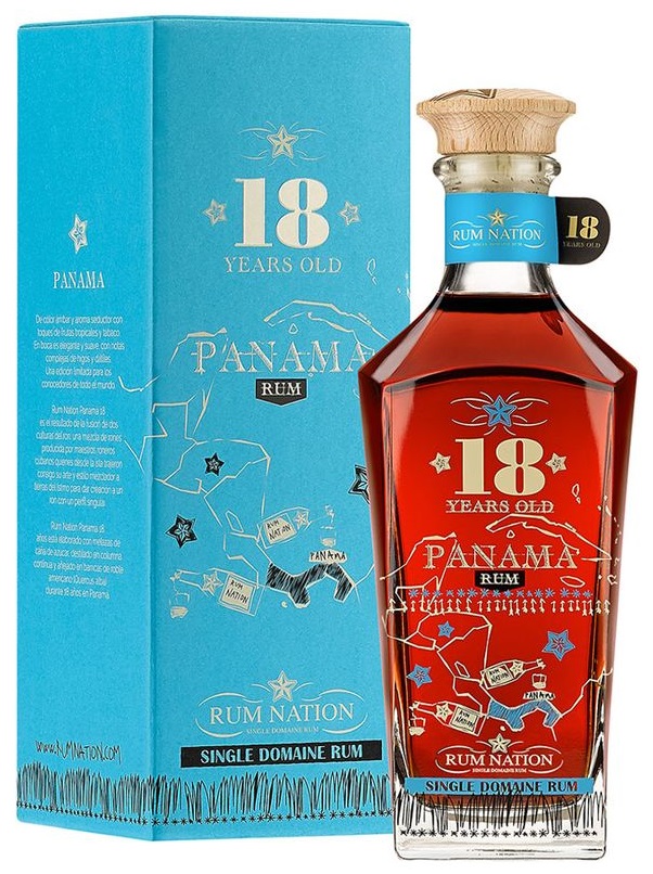 Nation Panama 18YO 40% 0,7 l (karton)