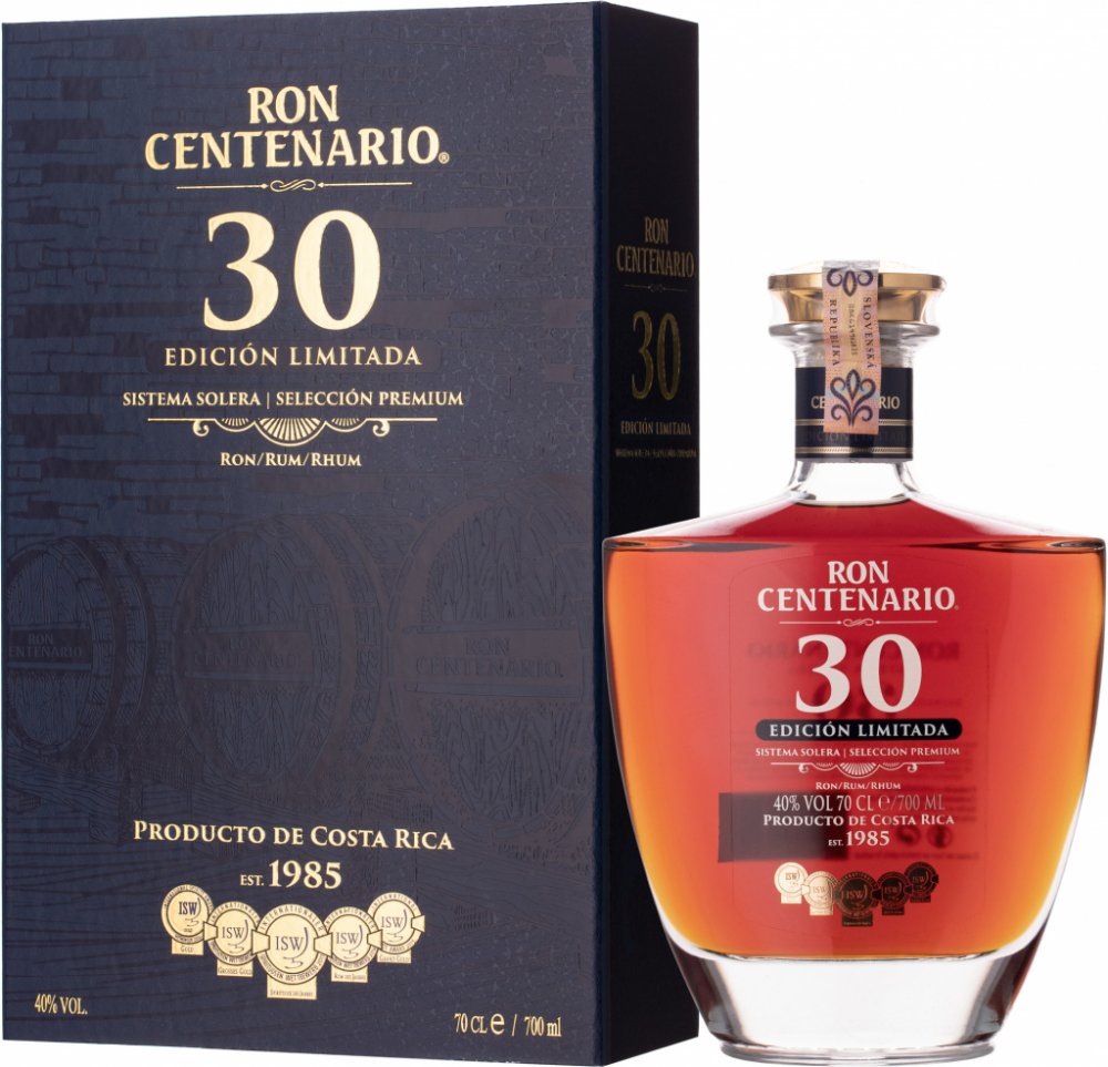 CENTENARIO 30Y 40% 0,7l (kazeta)