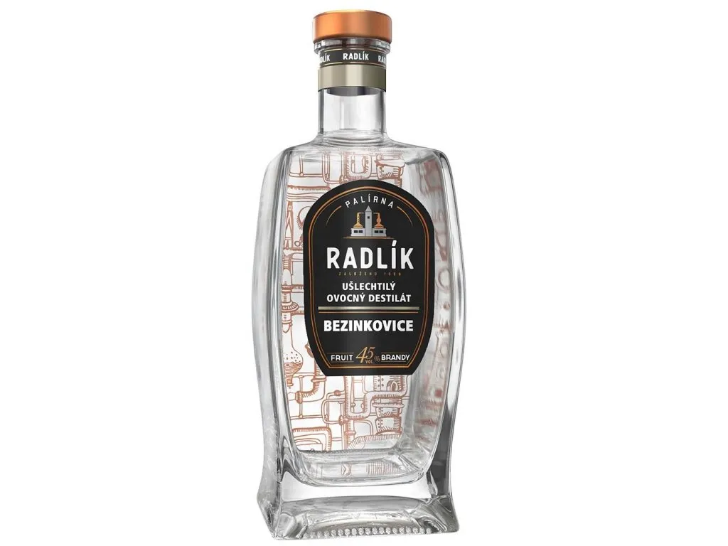 Palírna Radlík Radlík Bezinkovice 45% 0,5l