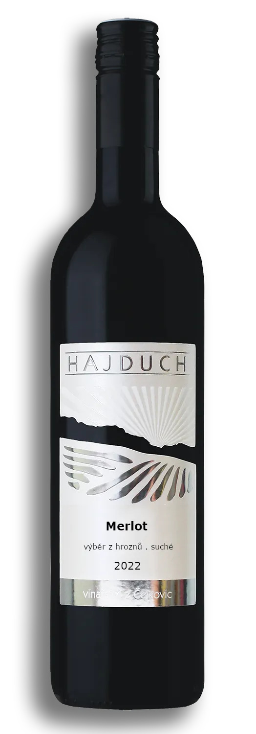 Merlot - VzH , suché 2022 Hajduch 0,75l