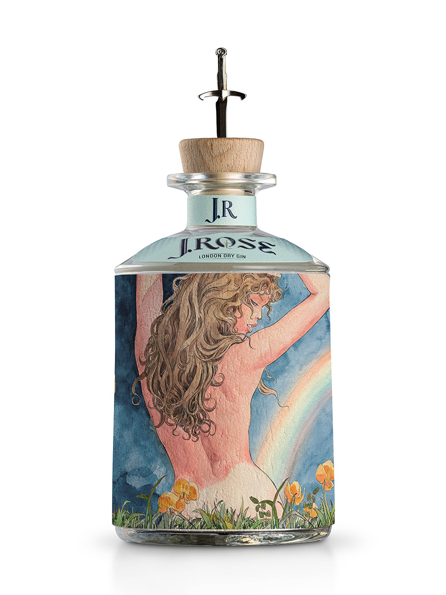 J.Rose London Dry Artisan Gin JR04 43% 0,7l