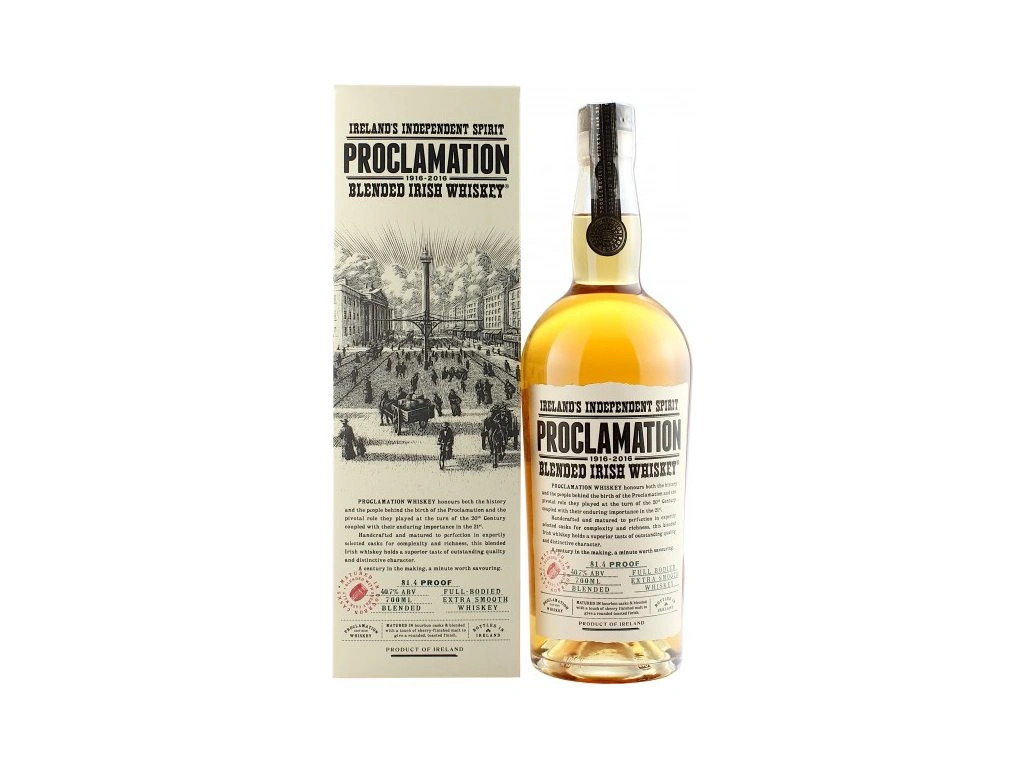 Proclamation Blended Irish Whiskey 40,7% 0,7l