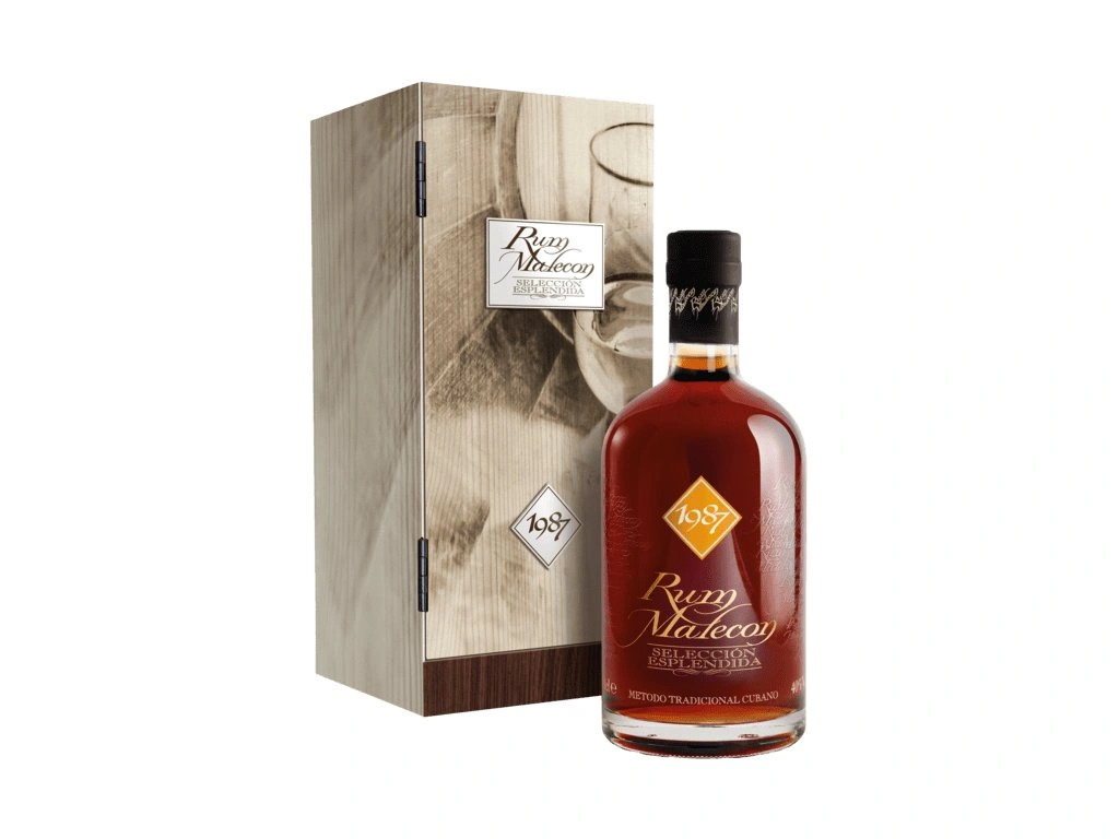 Malecon 1987 Sellecion Esplendida 40% 0,7l (dřevěný box)